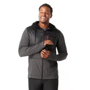 Smartwool Merino Sport Fleece Full Zip Hybrid Hoodie Men's Size Medium